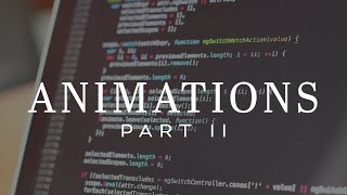 CSS Animations II