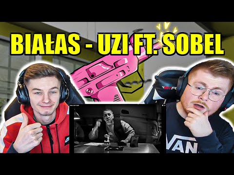 SOBEL WENT CRAZY IN THIS!! BIAŁAS - UZI FT. SOBEL - ENGLISH AND POLISH REACTION