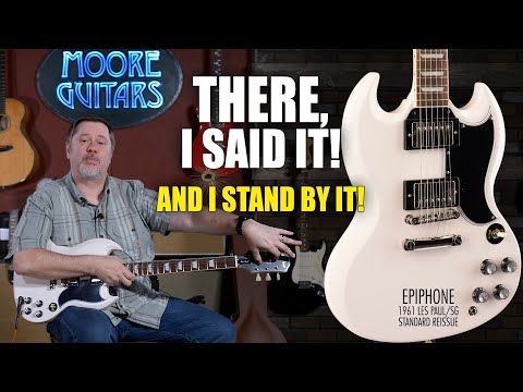 Epiphone's new version of the 1961 Les Paul (SG)! Jon said WHAT??