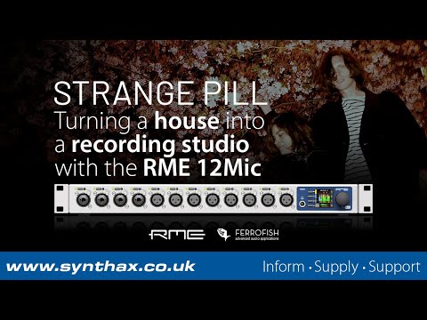 RME 12Mic: Turning a House into a Recording Studio with Strange Pill