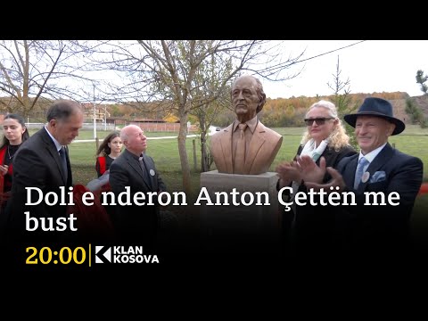 Doli e nderon Anton Çettën me bust - 03.11.2025 - Klan Kosova