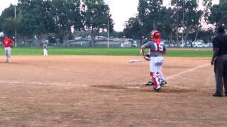 preview picture of video 'South Gate JV vs Bell Gardens beautyful doubleplay'
