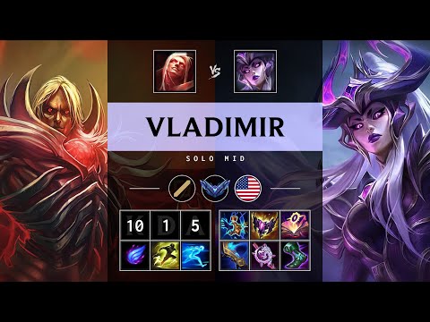 Vladimir Mid vs Syndra - NA Diamond Patch 25.19
