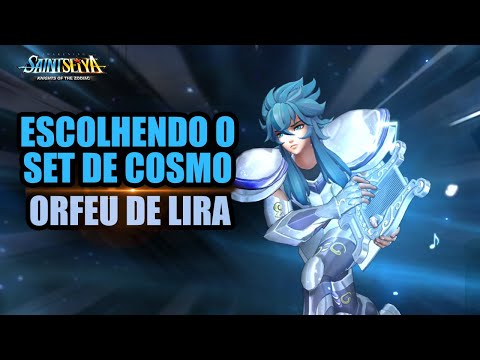 Qual o MELHOR SET DE COSMO para o ORFEU DE LIRA - Saint Seiya Awakening