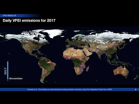 Generating an open biomass burning emission inventory using fire radiative power from VIIRS