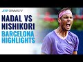 Rafael Nadal vs Kei Nishikori | Barcelona 2021 Highlights