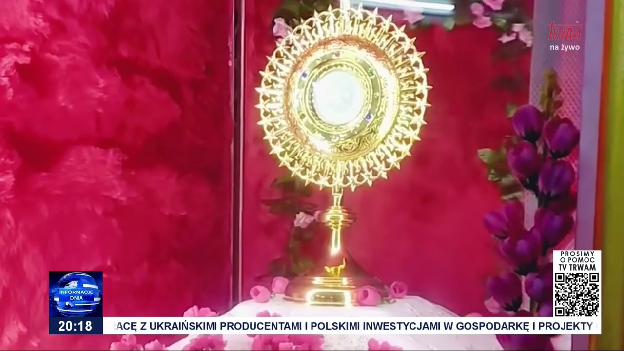 Cud eucharystyczny w Indiach uznany przez Watykan - Twarz Chrystusa w Hostii
