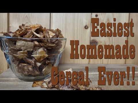 Homemade Cinnamon Toast Crunch Cereal Recipe ~ Easiest Cereal to make