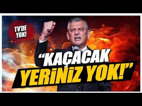 Özgür Özel Meclis'te Kıyameti Kopardı: "Sizi Tarih Affetmeyecek, Kaçacak Yeriniz Yok!"