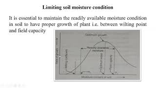 SDJ_HWRE_LECTURE-32_SOIL CROPS-4#Readily available moisture, Frequency of irrigation