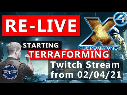 Starting Terraforming - Patch 4.00 Beta 6 Hotfix 1 - X4 Foundations - Captain Collins