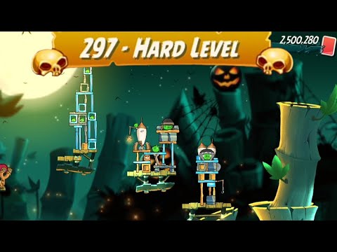Angry Bird 2,HARD LEVEL:297 complete walkthrough ||Bamboo Forest SNOTTING HILL || #gaming