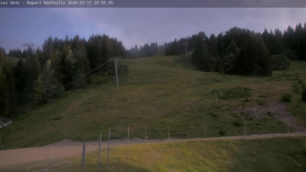 Live webcam view of Telesilla de Ranfoilly, Les Gets