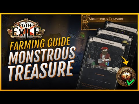 PoE 3.23 Ready Monstrous Treasure Atlas Guide | Best Apothecary farming strategy in Crimson Temple