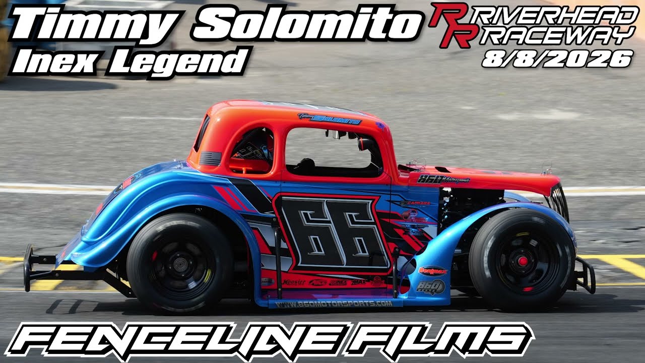 Timmy Solomito at Riverhead Raceway
