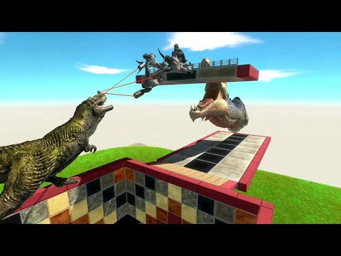 Harpoon Saves Units - Animal Revolt Battle Simulator - Fierce confrontations ☠️