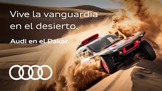 Vive la vanguardia en el desierto.​ Audi en el Dakar. Trailer