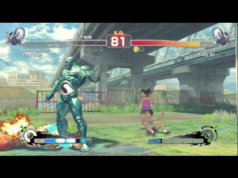 OnlineTony213 ( Seth ) VS HIROPON309 ( Seth ) & Jackie Bogard ( Hakan ) SSFIV Endless Battle
