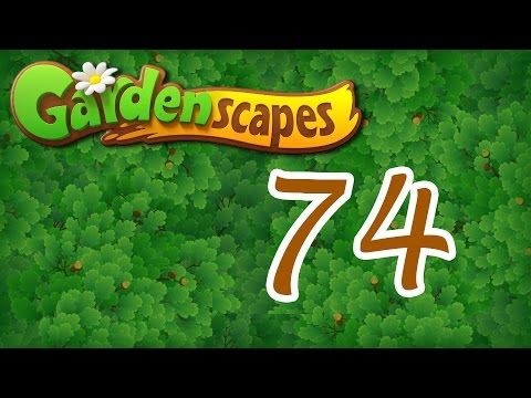Gardenscapes level 74 Walkthrough