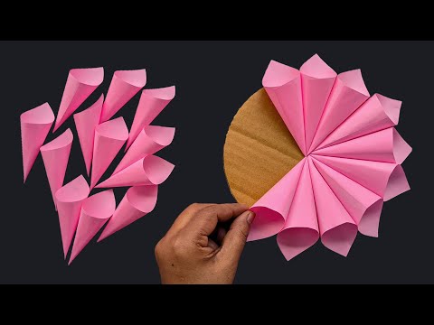 Beautiful Paper Wall Hanging | Paper Craft For Home Decoration | Wall Decor | DIY Paper Wall Mate