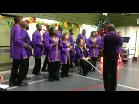 African choir Aberdeen singing "Esagien Oghi Jesu"