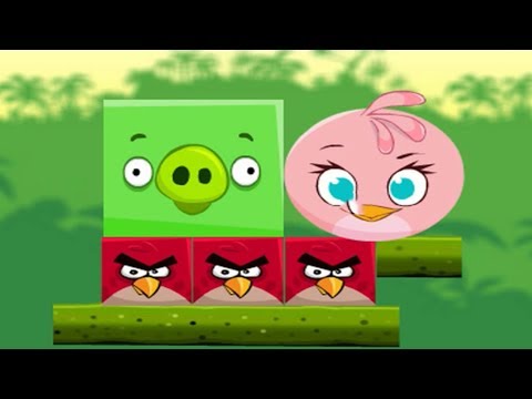 Angry Birds kick out pigs - KICKING GREEN PIGS OUT OF THE BACKGROUND THE CRITERION OF ANGRY BIRDS !