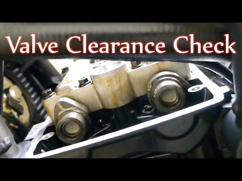 Tiger 800 - Valve Clearance check