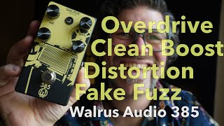 Video thumbnail for Overdrive, Distortion, Boost and Fake Fuzz: Walrus Audio 385 - #193 Doctor Guitar by Budda Guedes