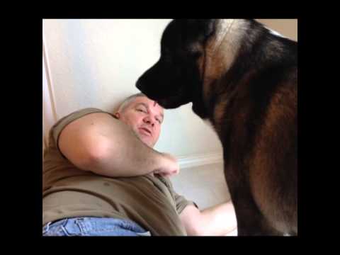 Derek and Mika at Work