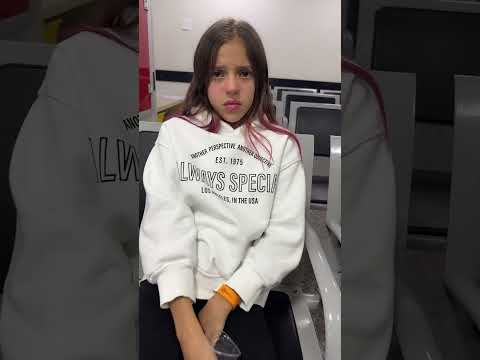 Jessica is sick in the hospital #shots