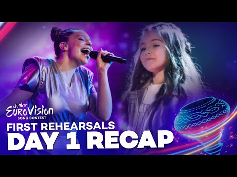 Junior Eurovision 2022: 1st Rehearsals | Day 1 (Recap/Pictures)