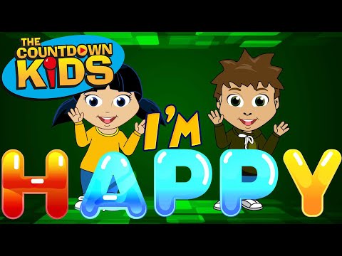 I'm H-A-P-P-Y - The Countdown Kids | Kids Songs & Nursery Rhymes | Lyric Video