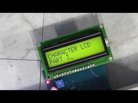 How a Character LCD Works - Part 3