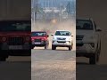 Mahindra Thar Vs Toyota Fortuner DRAG RACE