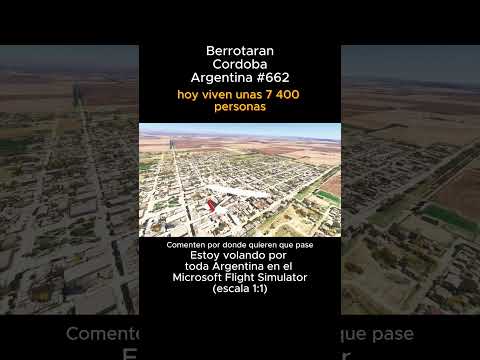 Berrotaran, Cordoba desde el Microsoft Flight Simulator #berrotaran #cordoba #msfs #joaha45