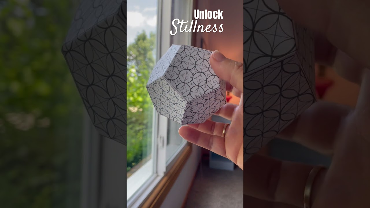 Discover the magic of Sacred Geometry shapes and Geometric patterns 🤍✨ Blur the clutter.