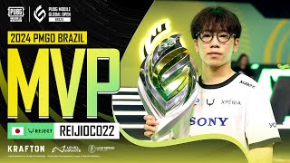 The MVP Journey of REIJIOCO22 at 2024 PMGO BRAZIL! | PUBG MOBILE ESPORTS