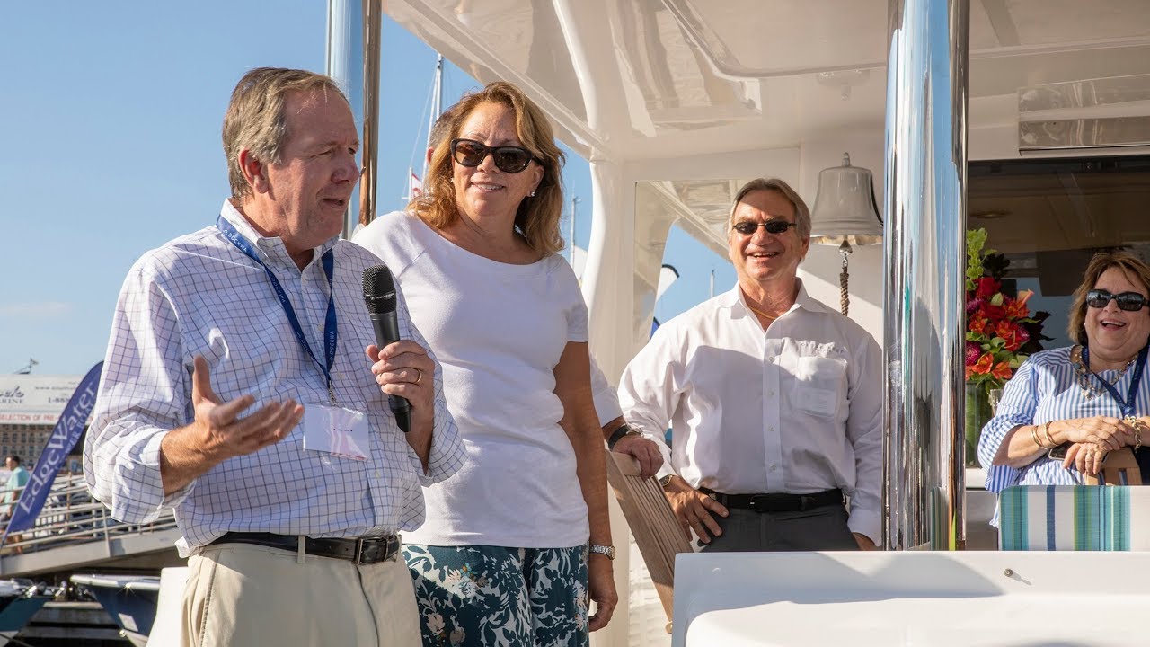 Outer Reef 700 MY "ANA LUISA" Christening