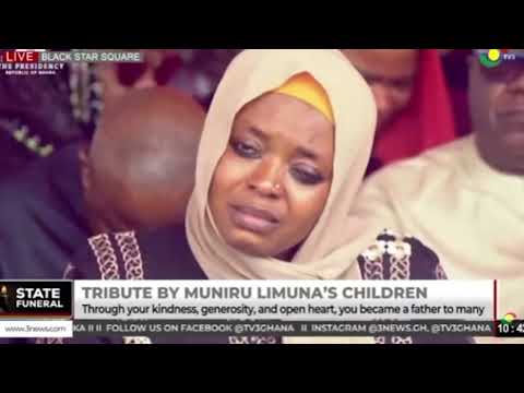 Children of Muniru honor his guidance, kindness & values he instilled, cherishing his memory forever