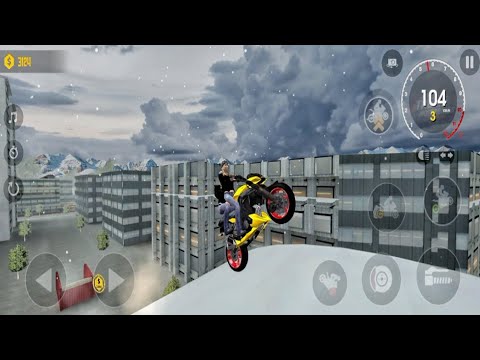 Extreme Motorbikes Impossible Stunts Motorcycle Racing - Extreme Motorbikes Android Gameplay HD 2245