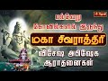 மகா சிவராத்திரி விசேஷ அபிஷேக ஆராதனைக