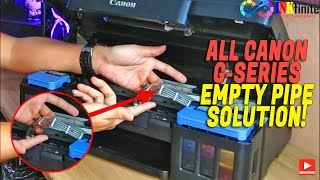 All Canon G Series Printer Empty Pipe Solution Beginner