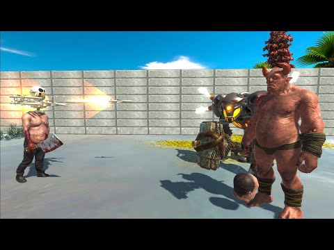 Headles Hulk Wears a New Weapon Unit - Animal Revolt Battle Simulator