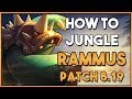 How To Play: Rammus Jungle Guide | League Patch 8.19