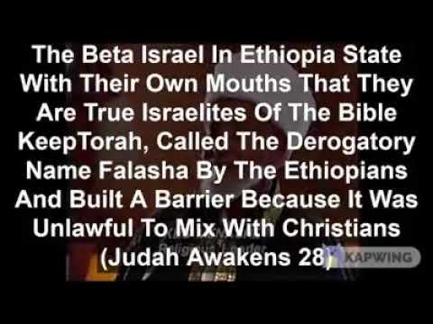 The Beta Israel In Ethiopia Are True Blood Biblical Israelites