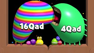 Download the video "Blob Merge 3D: MAX Level - Qad Unlocked (Quattuordecillion) All Blobs | 2048 Merge Game World Record"