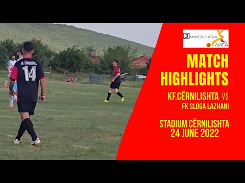 KF.Cërnilishta vs FK Sloga Lazhani Highlights Goals & Skills