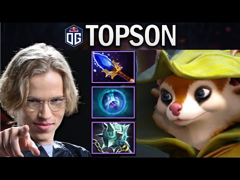 OG.TOPSON HOODWINK - FAVORITE FOR TI10 - DOTA 2 7.29 GAMEPLAY