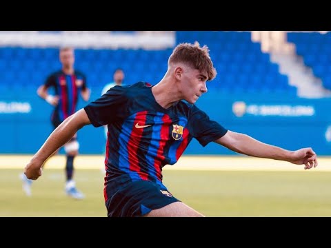 Aleix Garrido vs Valencia Mestalla | Barca Atletic Pre-Season (10/8/22)