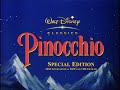 Pinocchio Special Edition 2003 International DVD And VHS Trailer
